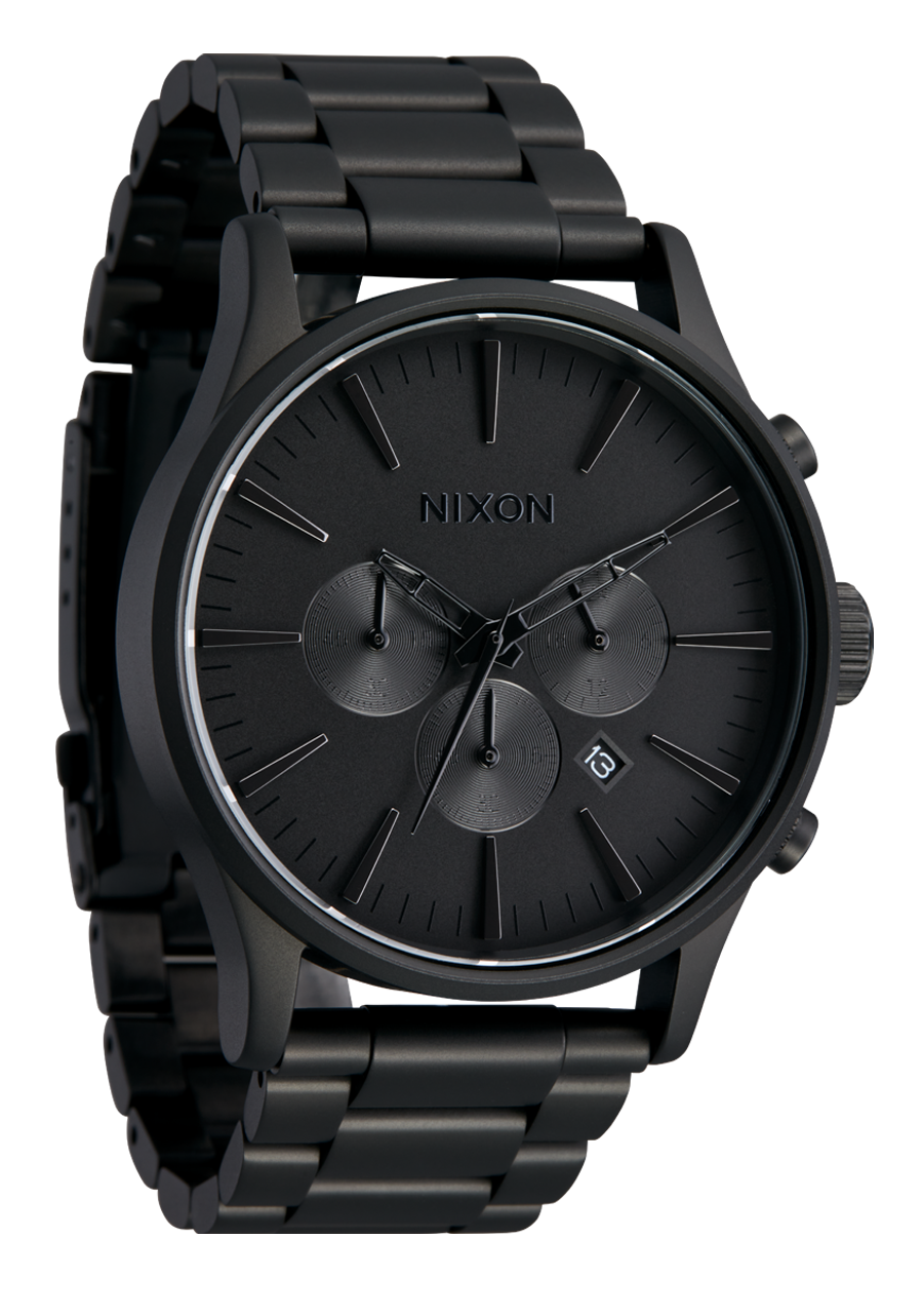 Sentry Chrono - All Matte Black/Polished Black View 2
