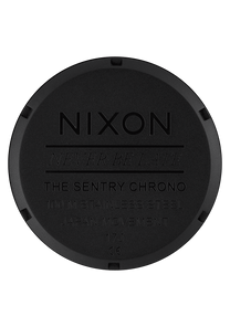 Sentry Chrono Leather - Noir mat / doré / noir View 5