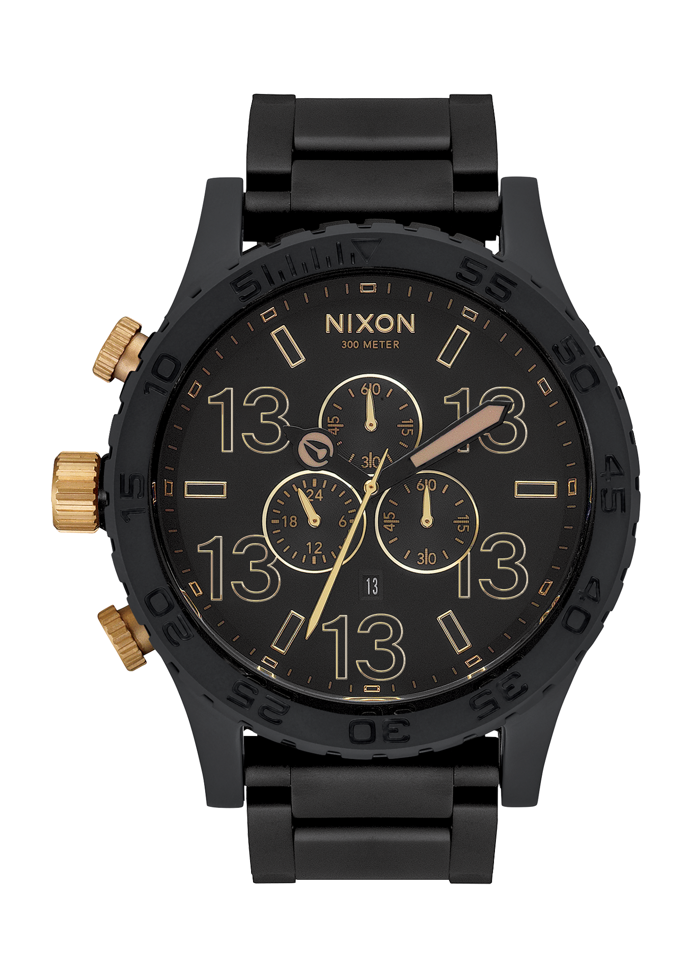 51-30 Chrono Friday the 13th Edition - Matte Black / Gold View 1