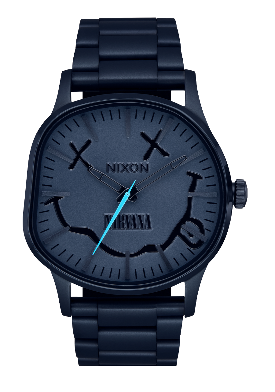 
Nixon Nirvana Sentry Wobble Watch - Analog - All Matte Midnight - View 1