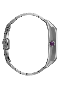 Frankie - Mid Century / Silver / Purple Sunray View 3
