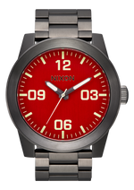 Corporal Acier Inoxydable - Rouge / Gris anthracite