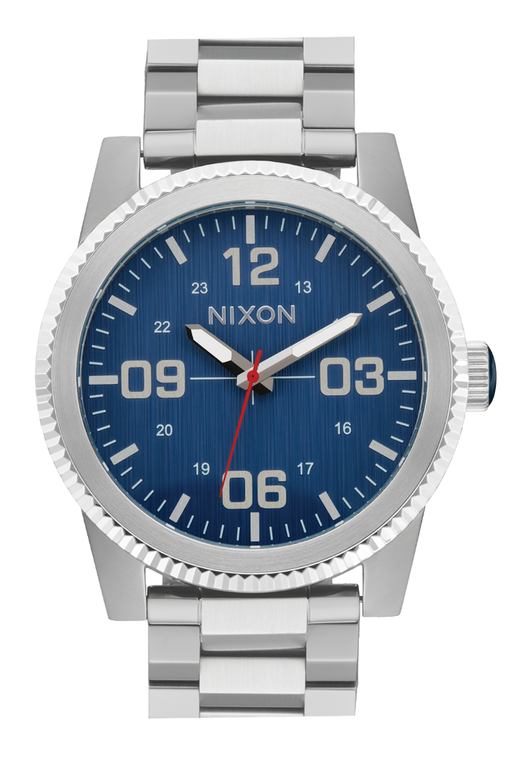 Corporal Acier Inoxydable - Argent / Indigo