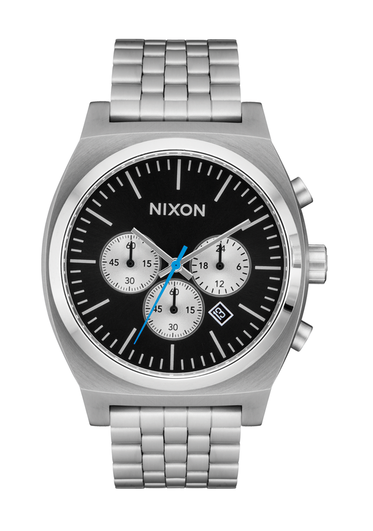 Time Teller Chrono - Chrome / Noir / Chrome Sunray