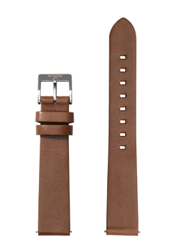 16mm Veg Tanned Leather Band - Olive