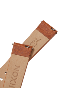16mm Veg Tanned Leather Band - Marron clair View 4