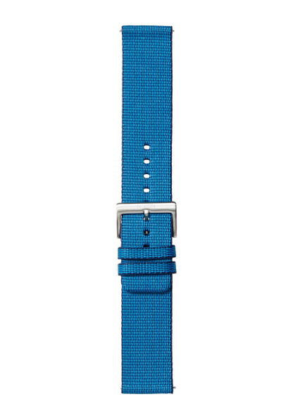 23mm Nylon #TIDE Band - Bleu marine / noir View 2