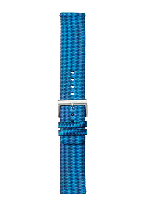 23mm Nylon #TIDE Band - Bleu marine / noir