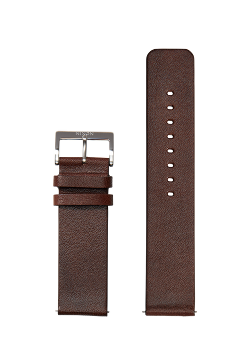 23mm Veg Tanned Leather Band - Marron