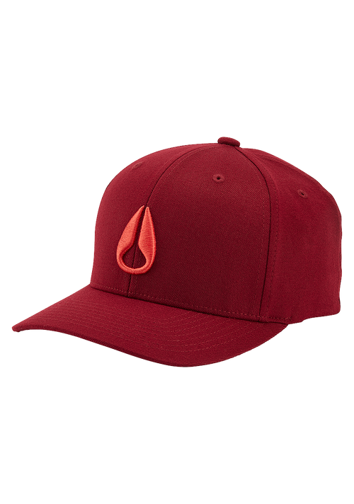 Deep Down Flexfit Athletic Fit Hat - Bourgogne