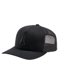 Iconed Trucker Hat - Noir / noir