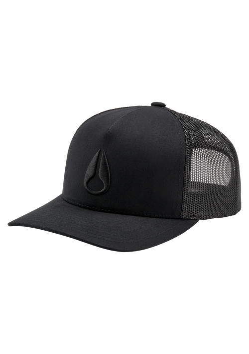 Iconed Trucker Hat - Noir / noir