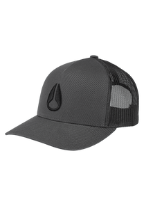 Iconed Trucker Hat - Anthracite / noir View 1