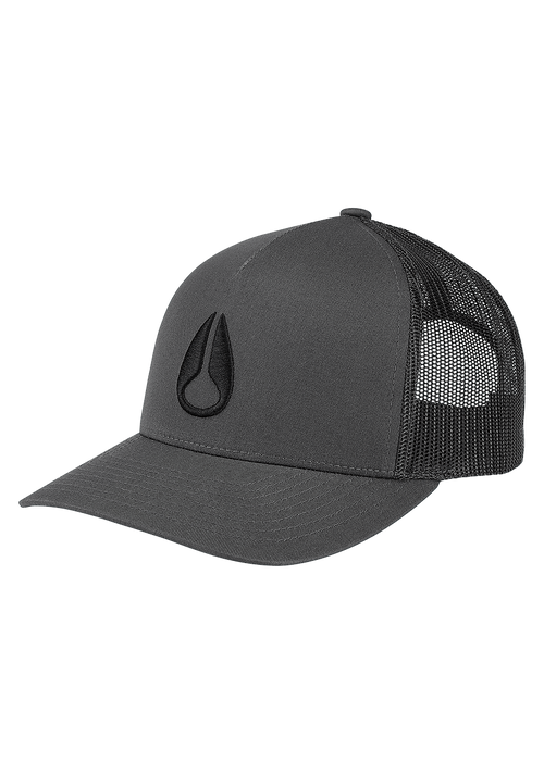 Iconed Trucker Hat - Anthracite / noir