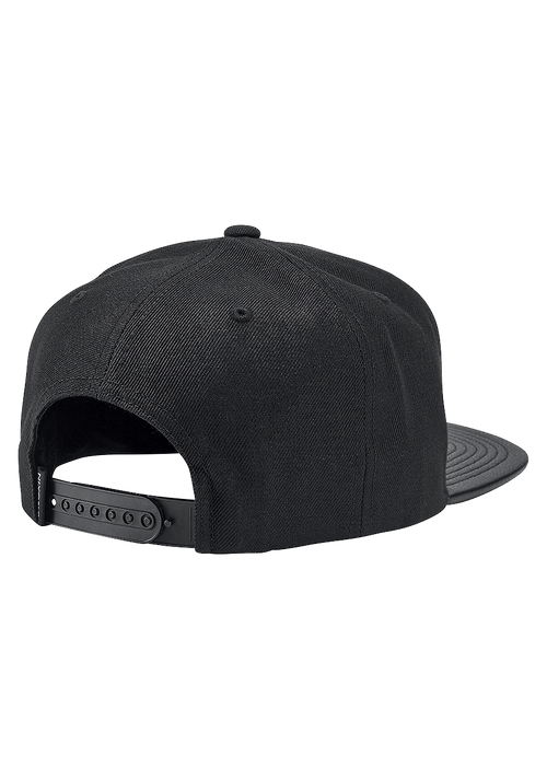 Casquette Snapback Exchange - Noir uni / noir