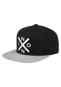 Casquette Snapback Exchange - Noir / Gris moucheté View 1