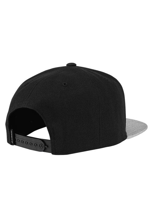 Casquette Snapback Exchange - Noir / Gris moucheté