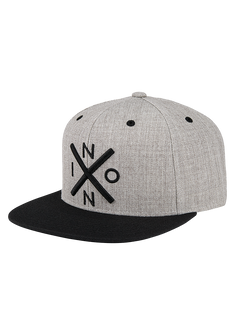 Casquette Snapback Exchange - Gris moucheté / Noir