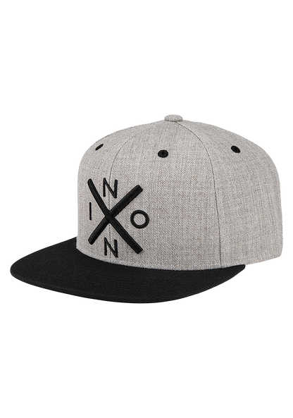 Casquette Snapback Exchange - Gris moucheté / Noir View 1