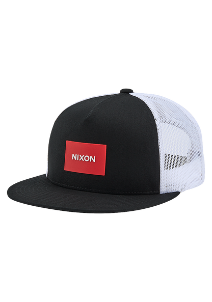 Team Trucker Hat - Noir / rouge / blanc View 1