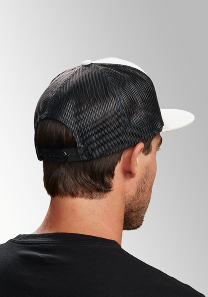 Team Trucker Hat - Cream / Black View 6