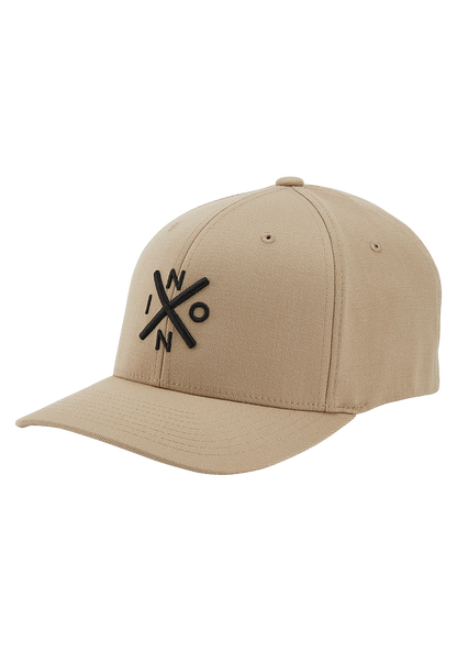 Casquette Exchange Flexfit - Kaki / noir View 1