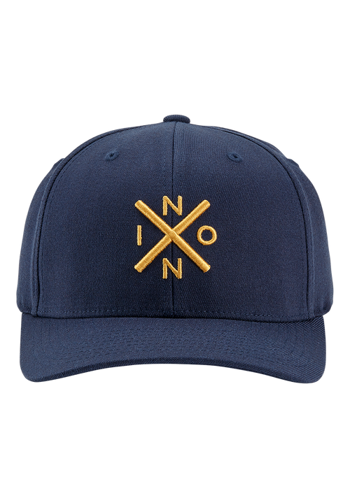 Casquette Exchange Flexfit - Bleu marine / doré