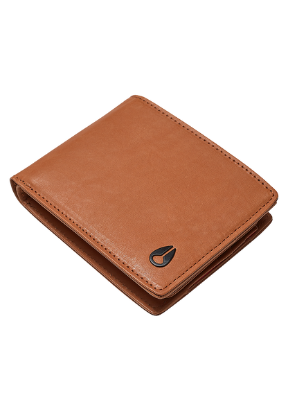 Portefeuille Pass Leather - Marron clair View 1