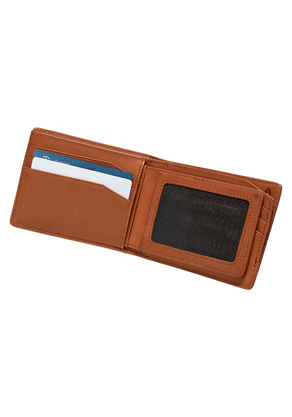 Portefeuille Pass Leather - Marron clair View 2