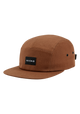 Mikey 5 Panel Hat - Brown