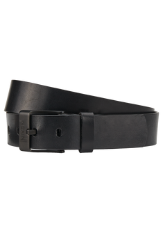 Ceinture Cuir Chronos - Noir