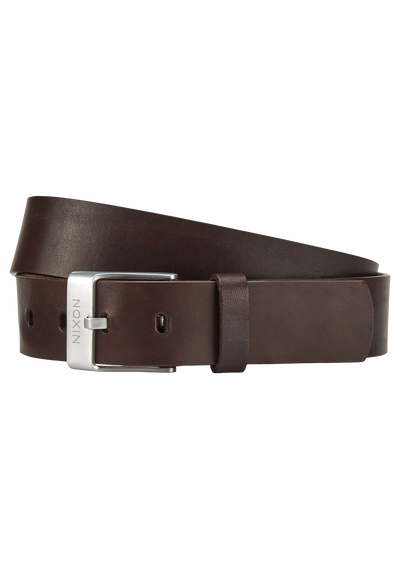 Ceinture Cuir Chronos - Marron