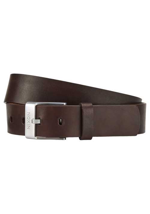 Ceinture Cuir Chronos - Marron