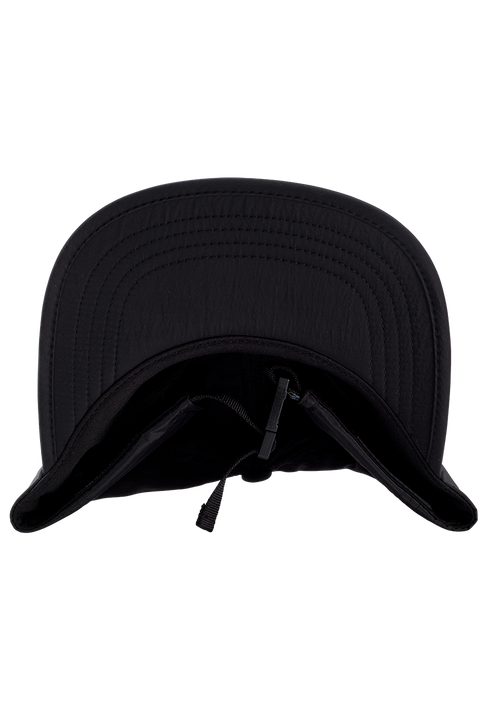 Flight Strapback Hat - Black