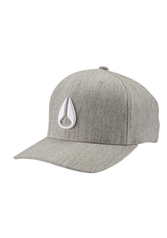 Deep Down Snapback - Gris moucheté / blanc