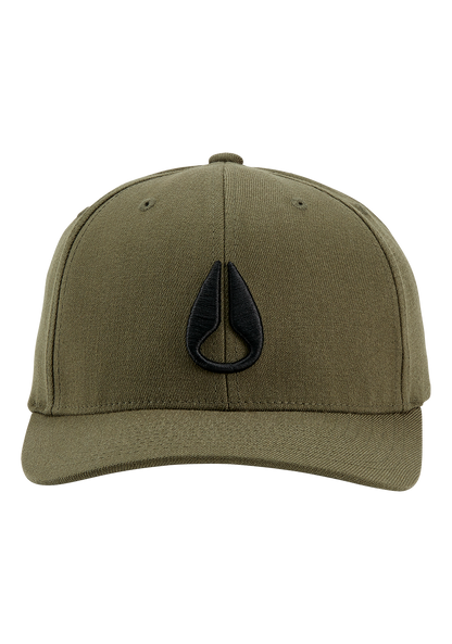 Deep Down Snapback - Vert olive View 3