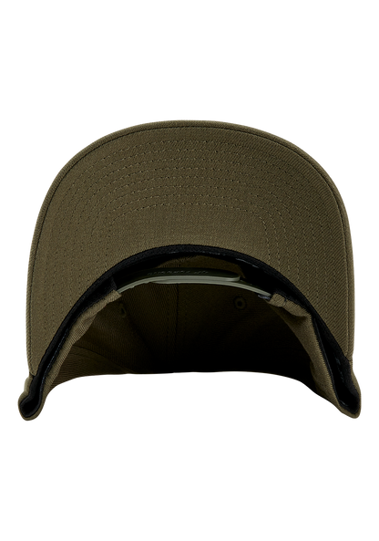 Deep Down Snapback - Vert olive View 4