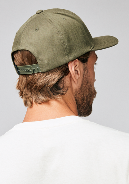 Deep Down Snapback - Vert olive View 7