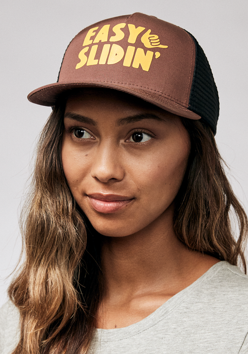 Slidin Trucker - Brown