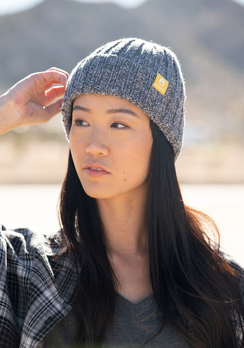 Bonnet en laine Jorgensen - Bleu marine