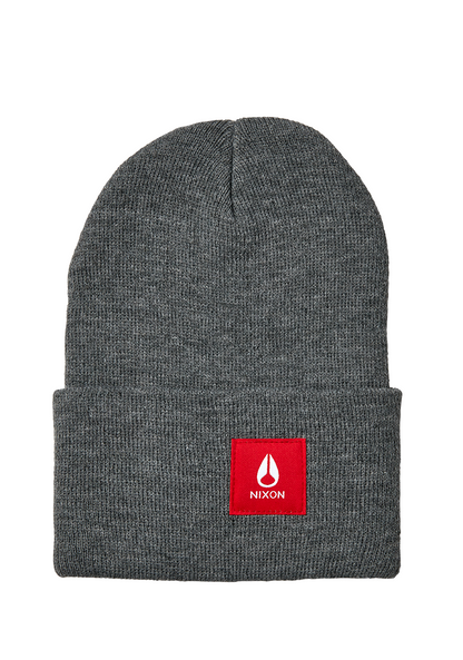 Hume Beanie - Heather Gray View 1