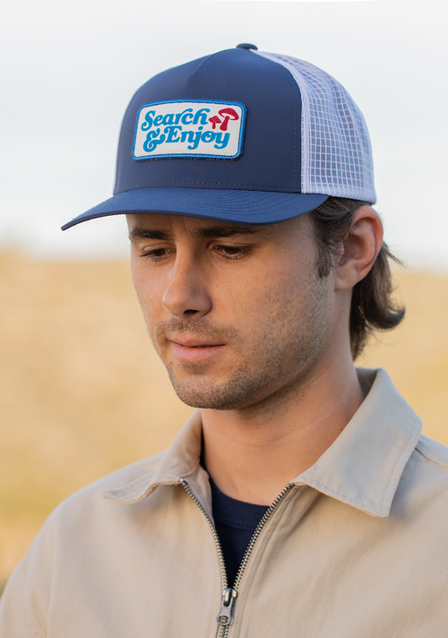 Searchin Trucker - Navy / White