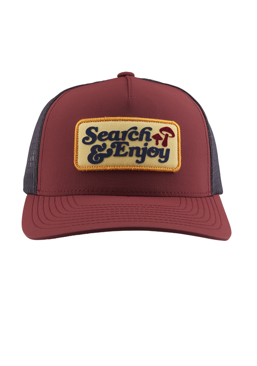 Searchin Trucker - Burgundy / Gray