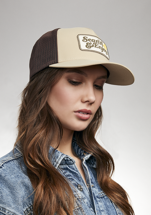 Searchin Trucker - Khaki / Brown