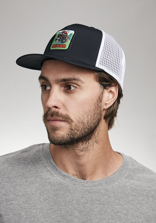 Pack It Out Trucker - Noir / blanc