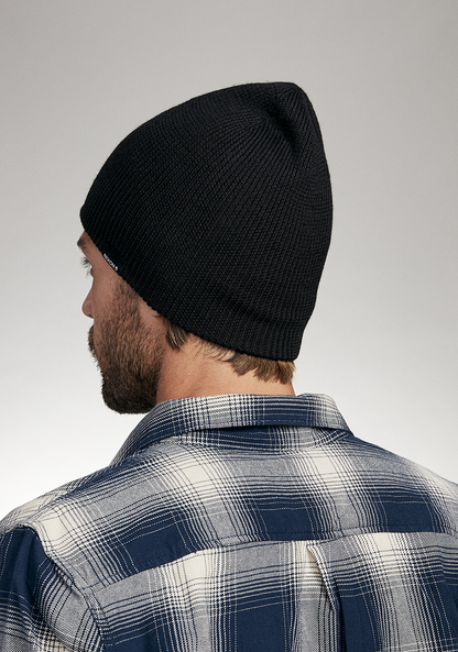 Kingman Wool Beanie - Noir View 4