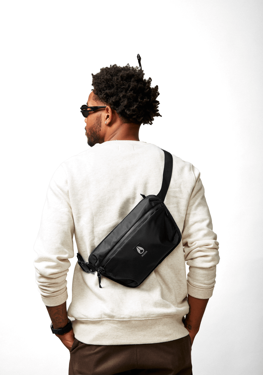 Sac Bandoulière Day Trippin" - Noir