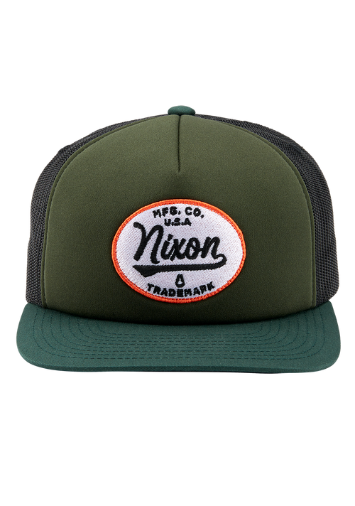 Tioga Trucker - Dark Olive / Black