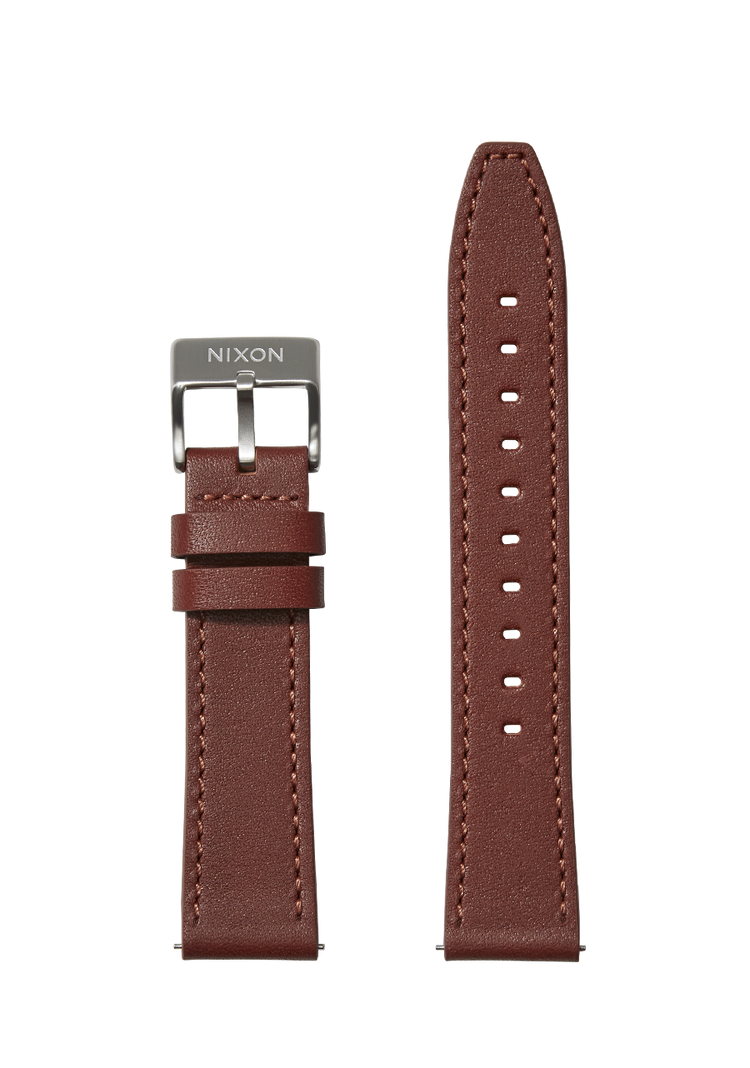 Bracelet en cuir Horween 20 mm - Brun