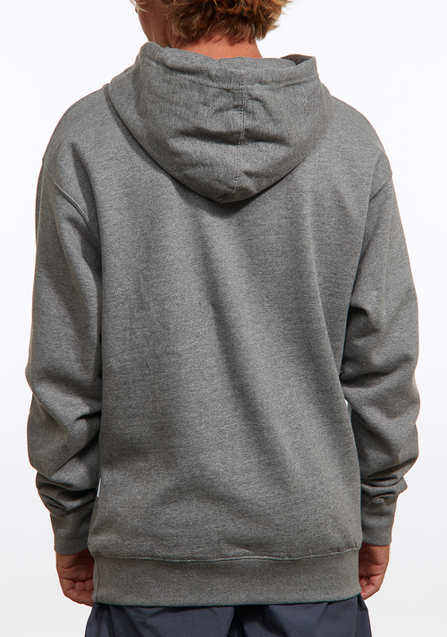 Sweat à Capuche Wordmark - Gris foncé moucheté